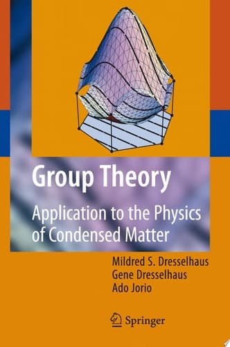 Group Theory Application to the Physics of Condensed Matter