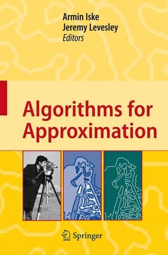 Algorithms for Approximation Proceedings of the 5th International Conference, Chester, July 2005