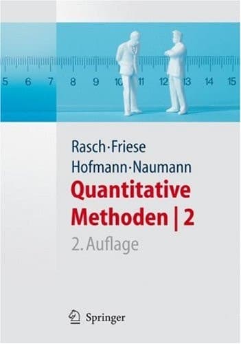 Quantitative Methoden : Einführung in die Statistik für Psychologen und Sozialwissenschaftler. 2