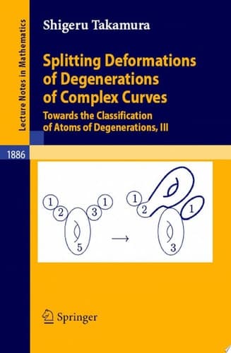 Splitting Deformations of Degenerations of Complex Curves Towards the Classification of Atoms of Degenerations, III