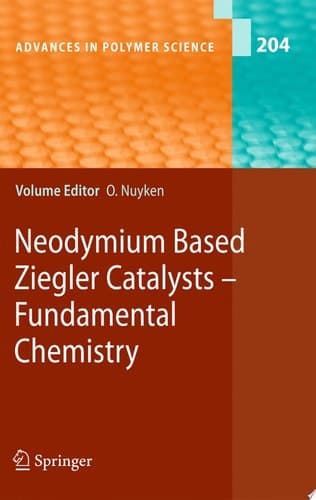 Neodymium Based Ziegler Catalysts - Fundamental Chemistry