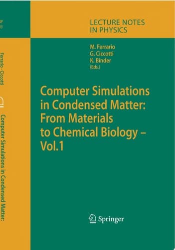Computer Simulations in Condensed Matter: From Materials to Chemical Biology