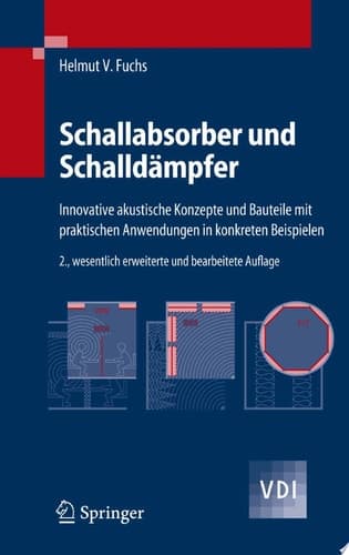 Schallabsorber und Schalldämpfer Innovative akustische Konzepte und Bauteile mit praktischen Anwendungen in konkreten Beispielen