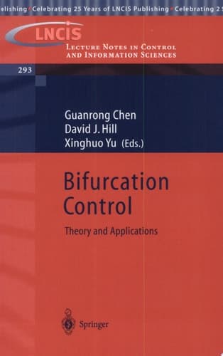 Bifurcation Control Theory and Applications