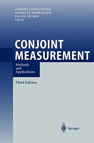 Conjoint Measurement Methods and Applications