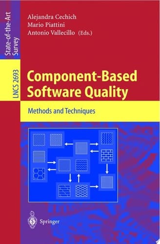 Component-Based Software Quality Methods and Techniques
