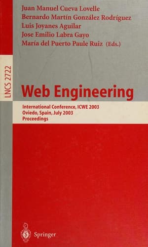 Web Engineering International Conference, ICWE 2003, Oviedo, Spain, July 14-18, 2003. Proceedings