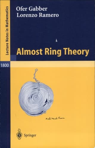 Almost Ring Theory