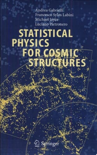 Statistical Physics for Cosmic Structures