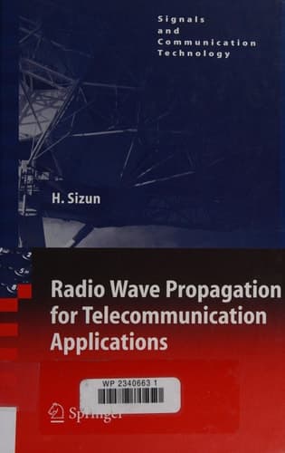 Radio Wave Propagation for Telecommunication Applications