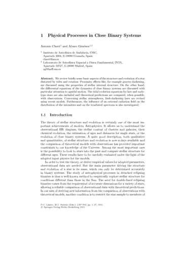 Binary Stars: Selected Topics on Observations and Physical Processes Lectures Held at the Astrophysics School XII Organized by the European Astrophysics Doctoral Network (EADN) in La Laguna, Tenerife, Spain, 6–17 September 1999