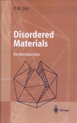 Disordered Materials An Introductions