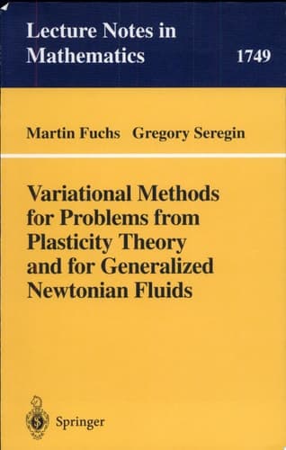 Variational Methods for Problems from Plasticity Theory and for Generalized Newtonian Fluids