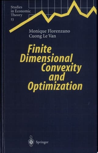Finite Dimensional Convexity and Optimization