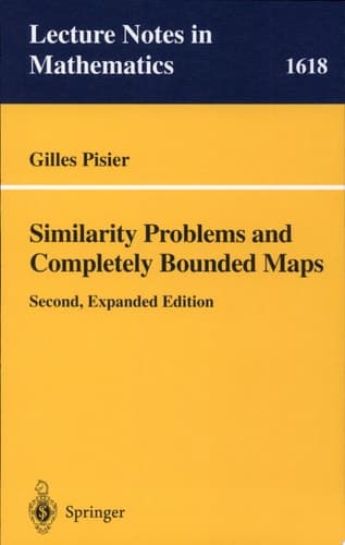 Similarity Problems and Completely Bounded Maps