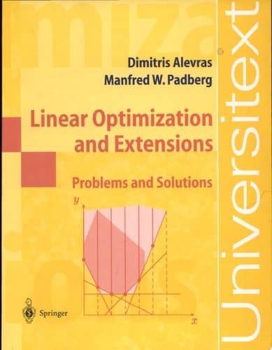 Linear Optimization and Extensions Problems and Solutions