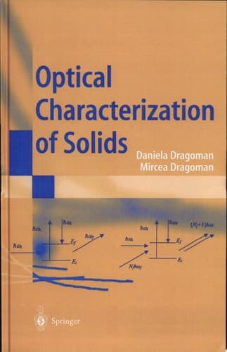 Optical Characterization of Solids