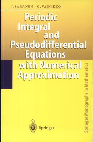 Periodic Integral and Pseudodifferential Equations with Numerical Approximation