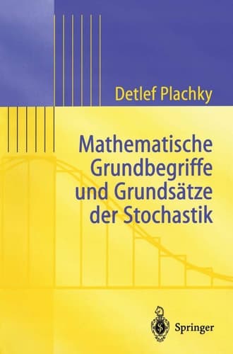 Mathematische Grundbegriffe Und Grundstze Der Stochastik/ Basic Mathematical Concepts and Principles of Probability