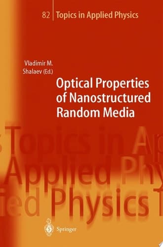 Optical Properties of Nanostructured Random Media