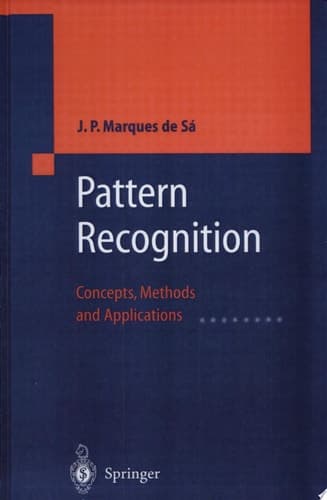Pattern Recognition Concepts, Methods, and Applications
