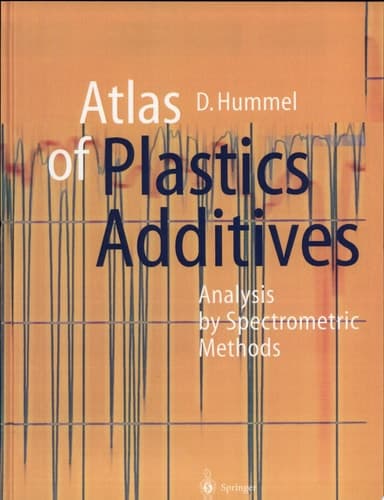 Atlas of Plastics Additives Analysis by Spectrometric Methods