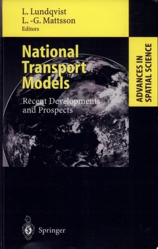 National Transport Models Recent Developments and Prospects