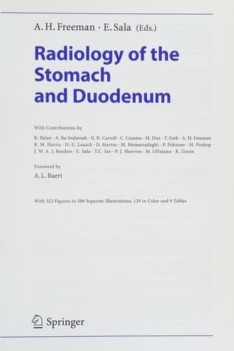 Radiology of the Stomach and Duodenum