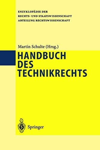 Handbuch des Technikrechts