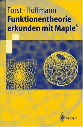 Funktionentheorie Erkunden Mit Maple