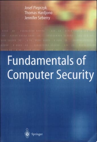Fundamentals of Computer Security