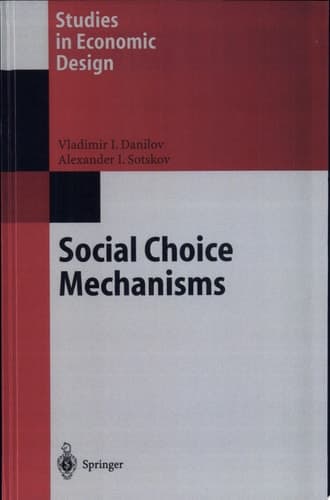 Social Choice Mechanisms
