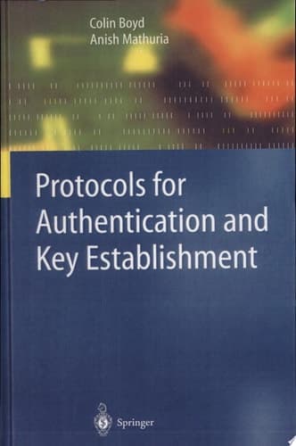 Protocols for Authentication and Key Establishment