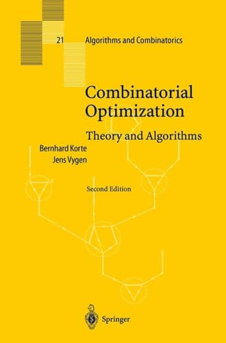 Combinatorial Optimization Theory and Algorithms