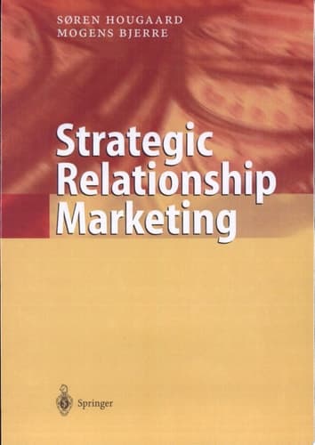 Strategic Relationship Marketing