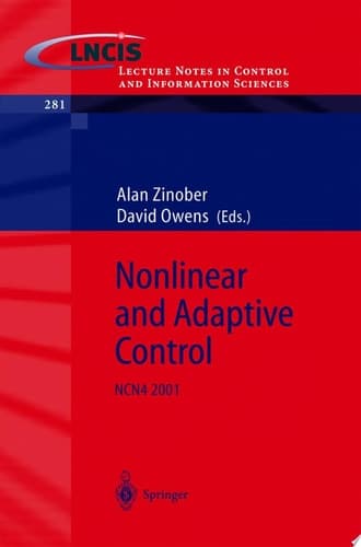 Nonlinear and Adaptive Control NCN4 2001
