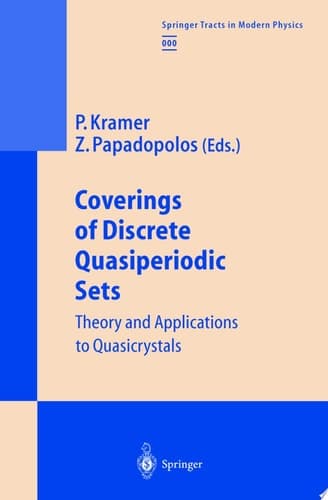 Coverings of Discrete Quasiperiodic Sets Theory and Applications to Quasicrystals