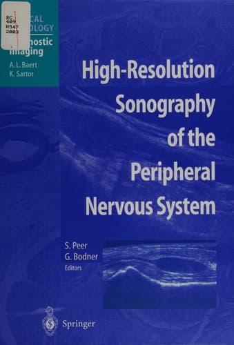 High Resolution Sonography of the Peripheral Nervous System