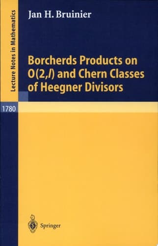 Borcherds Products on O(2,l) and Chern Classes of Heegner Divisors