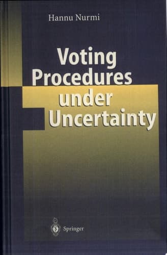 Voting Procedures under Uncertainty