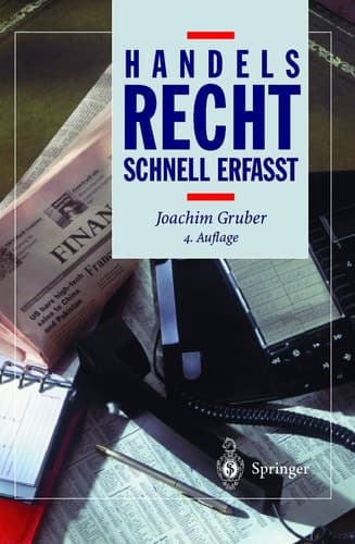 Handelsrecht - schnell erfasst