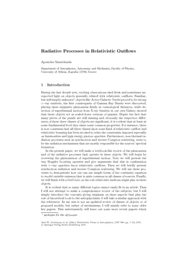 Relativistic Flows in Astrophysics