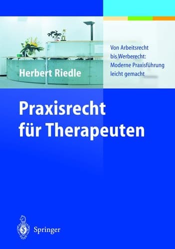 Praxisrecht Fur Therapeuten