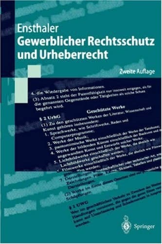 Gewerblicher Rechtsschutz und Urheberrecht