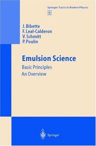 Emulsion Science Basic Principles. An Overview