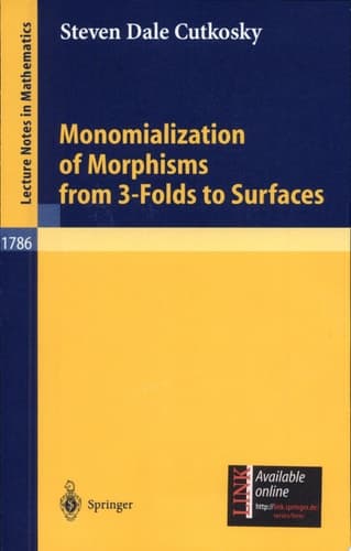 Monomialization of Morphisms from 3-Folds to Surfaces