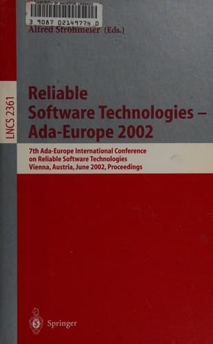 Reliable Software Technologies - Ada-Europe 2002 7th Ada-Europe International Conference on Reliable Software Technologies, Vienna, Austria, June 17-21, 2002, Proceedings