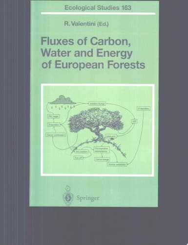 Fluxes of Carbon, Water and Energy of European Forests
