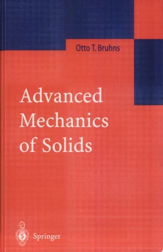 Advanced Mechanics of Solids