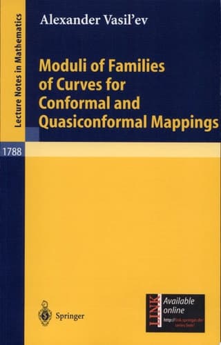 Moduli of Families of Curves for Conformal and Quasiconformal Mappings